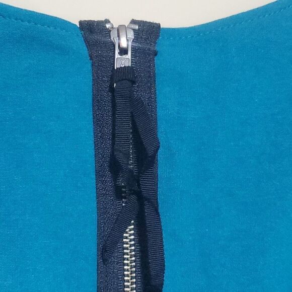 KAREN KANE Color Block Sheath Dress - Size Medium - Picture 5 of 7